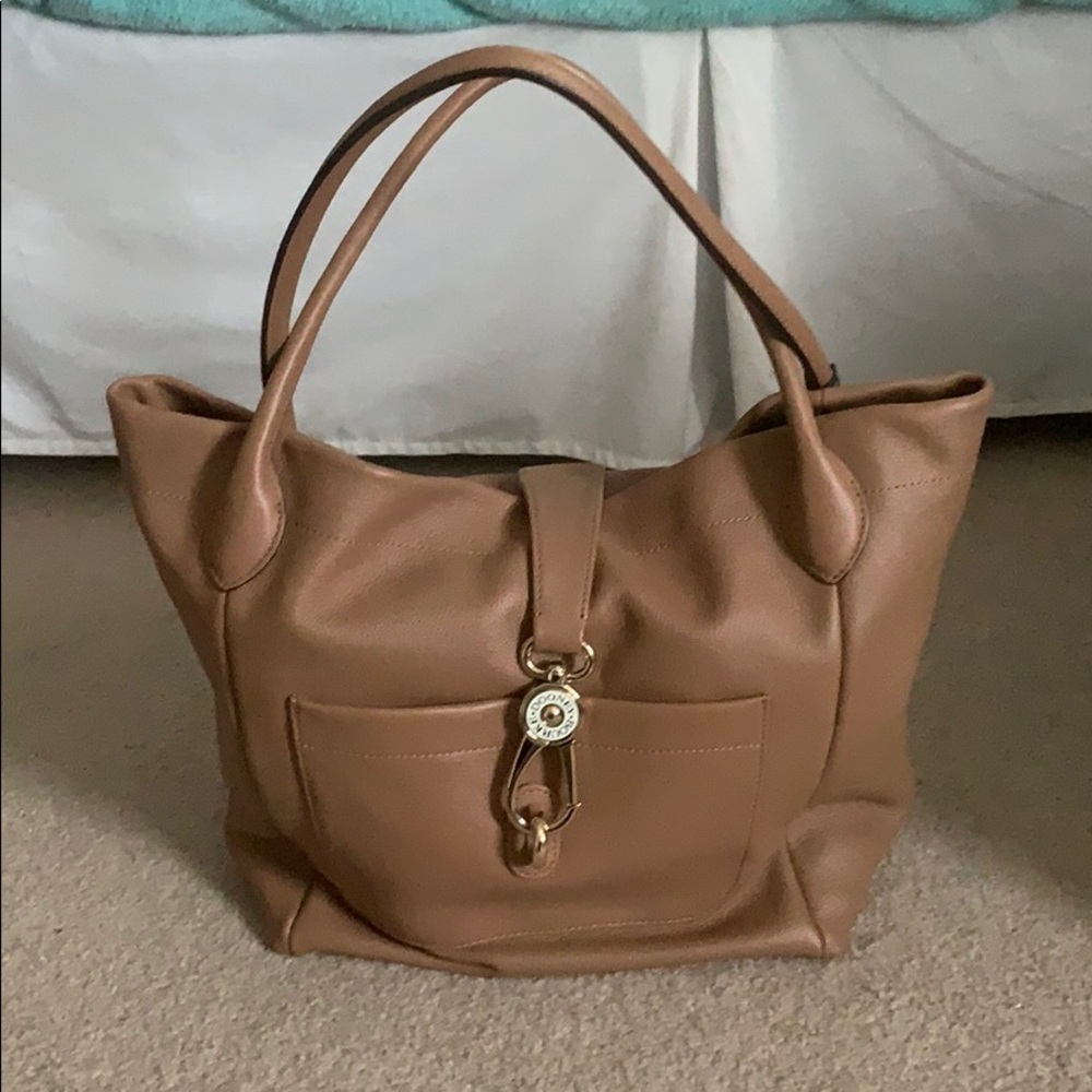 Dooney & Bourke large tan tote